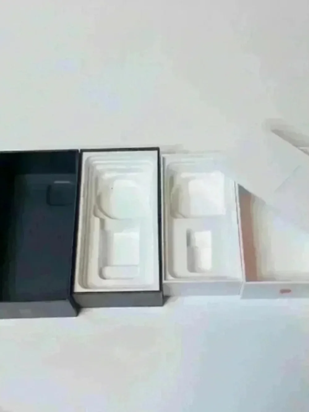 Apple iPhone Box - Black and Rose Gold Models